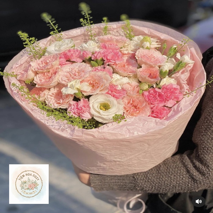 Bó Hoa Tình Yêu Pinkle 01