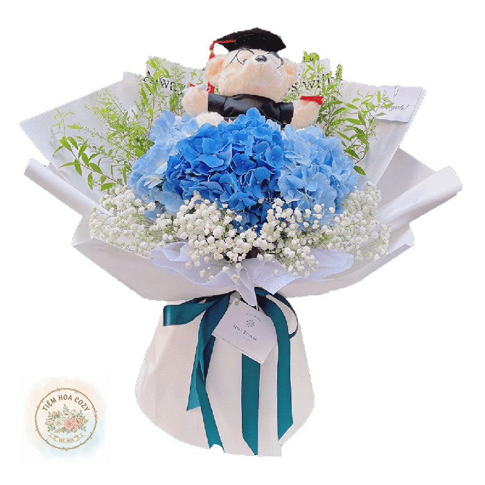 Bó Hoa Gấu Tốt Nghiệp 07