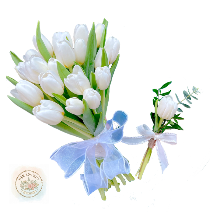 Bó Hoa Cưới Tulip