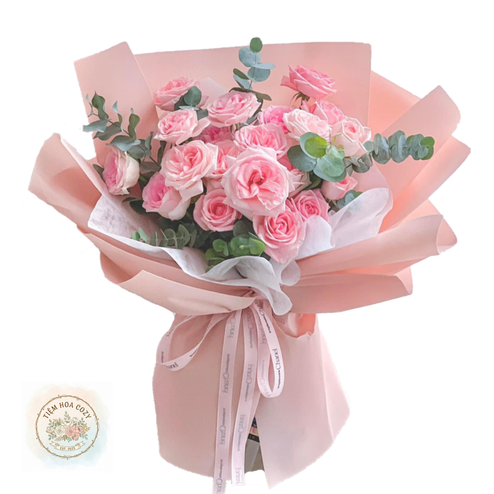 Bó Hoa Ohara Hồng