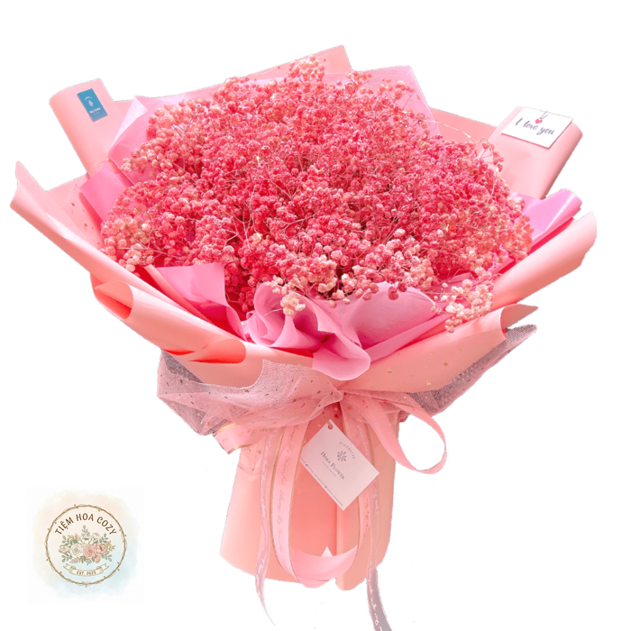 Bó Hoa Baby Hồng