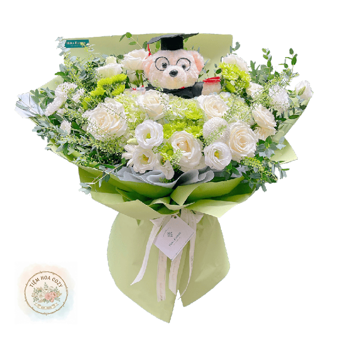 Bó Hoa Gấu Tốt Nghiệp 06