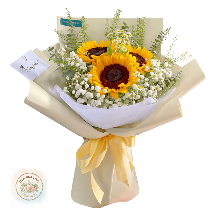 Bó Hoa Tốt Nghiệp Hướng Dương 2