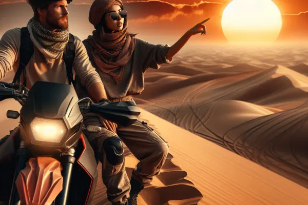 Riding the Arabian Dunes