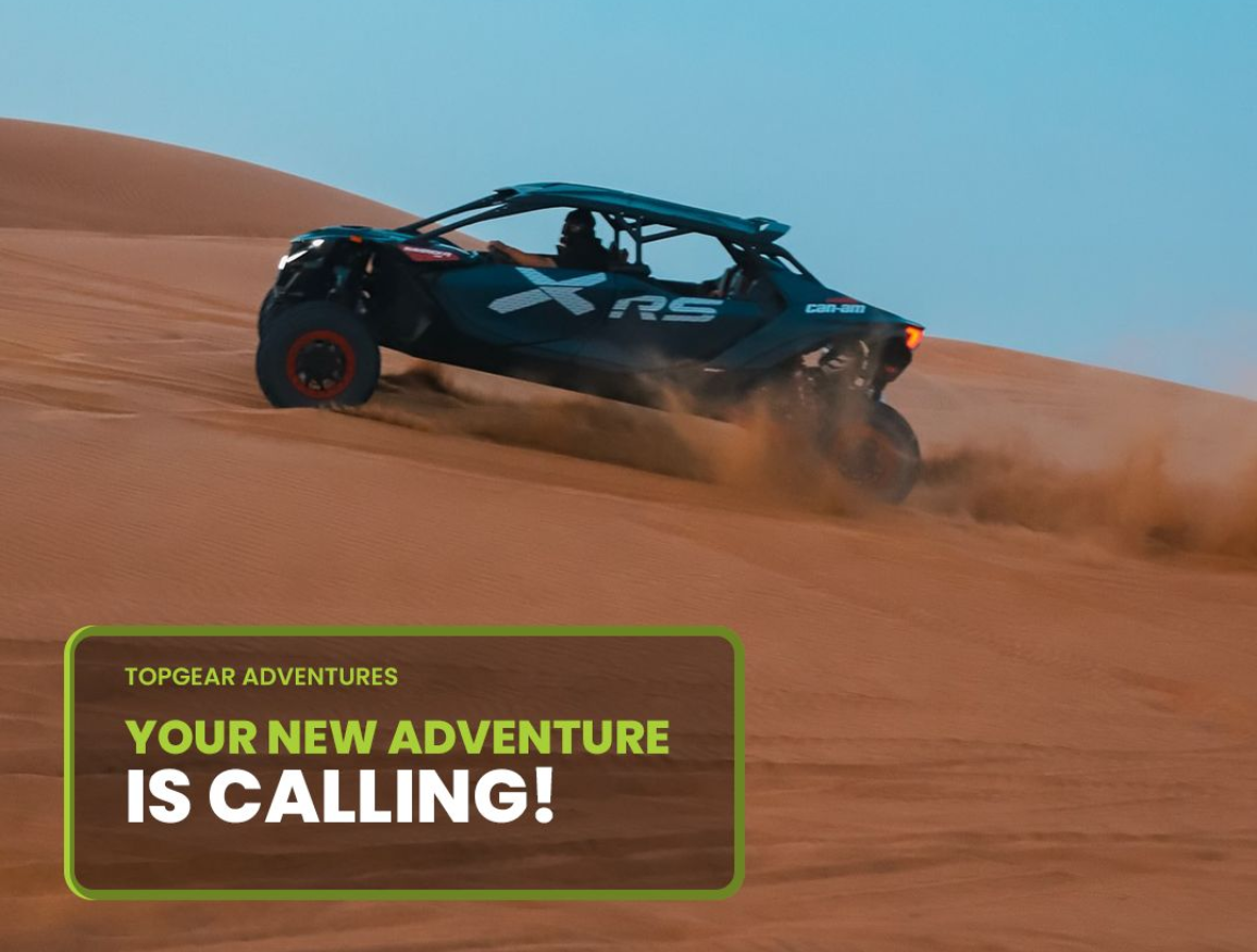 Dune Buggy Ride in Dubai - TopGear Adventures Desert Adventure
