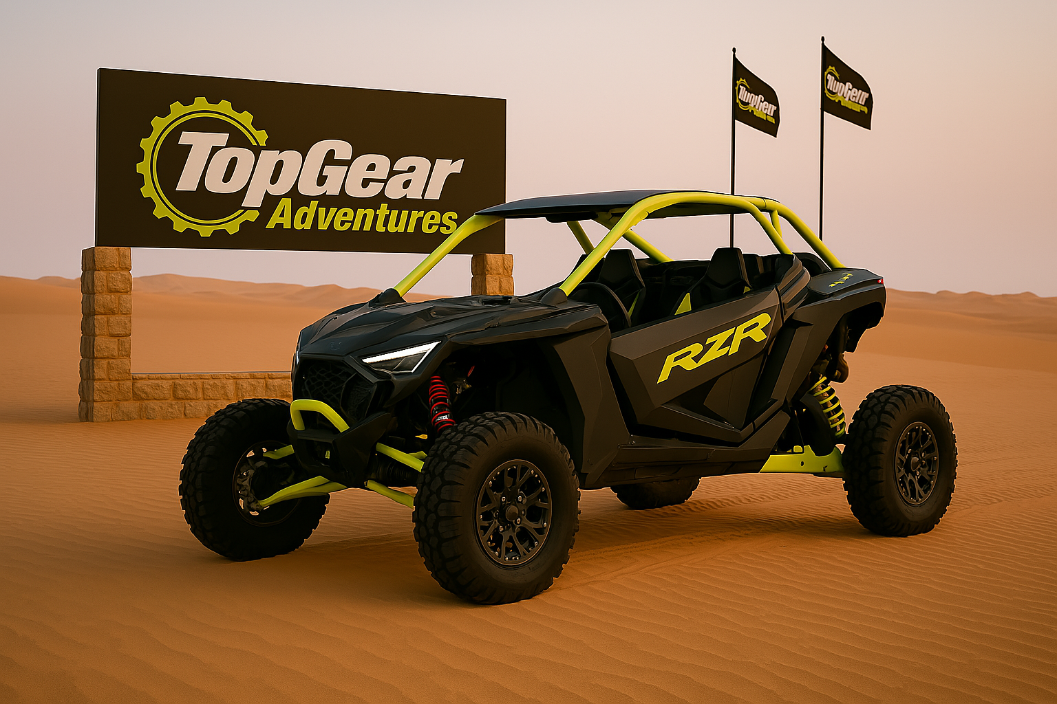 Polaris RZR Pro R 2000 cc Dune Buggy Dubai - 2 Seater - Image 1