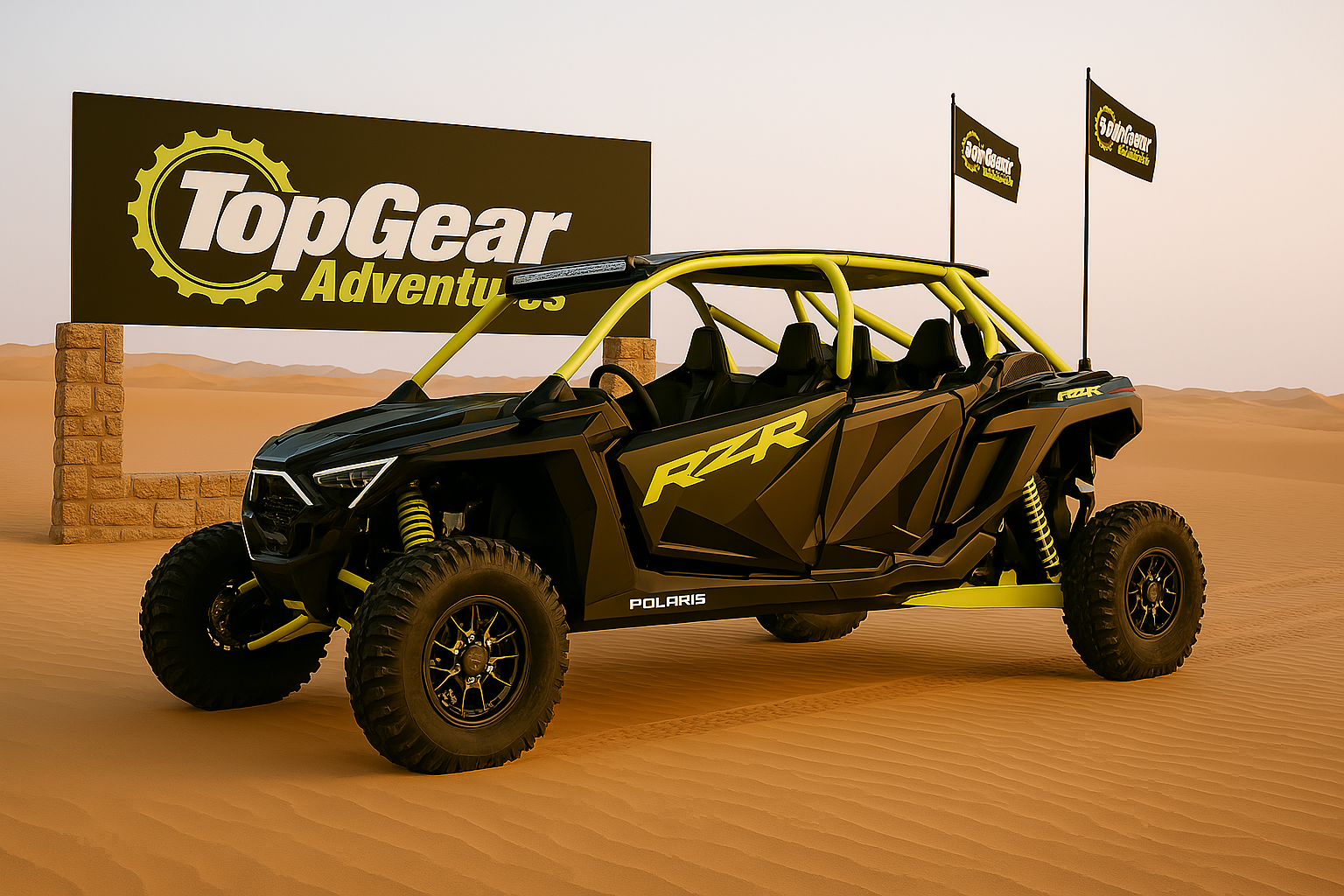 Polaris RZR Pro R 2000 cc Dune Buggy Dubai - 4 Seater - Image 1