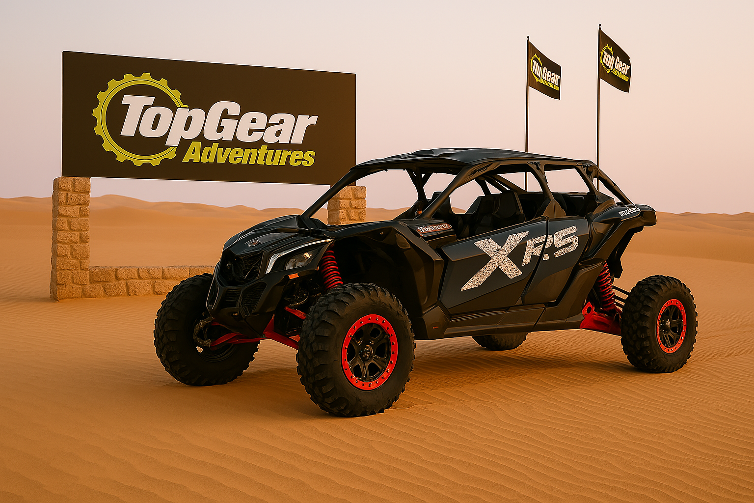 MAVERICK R X RS 1000cc Dune Buggy Dubai - 4 Seater - Image 1
