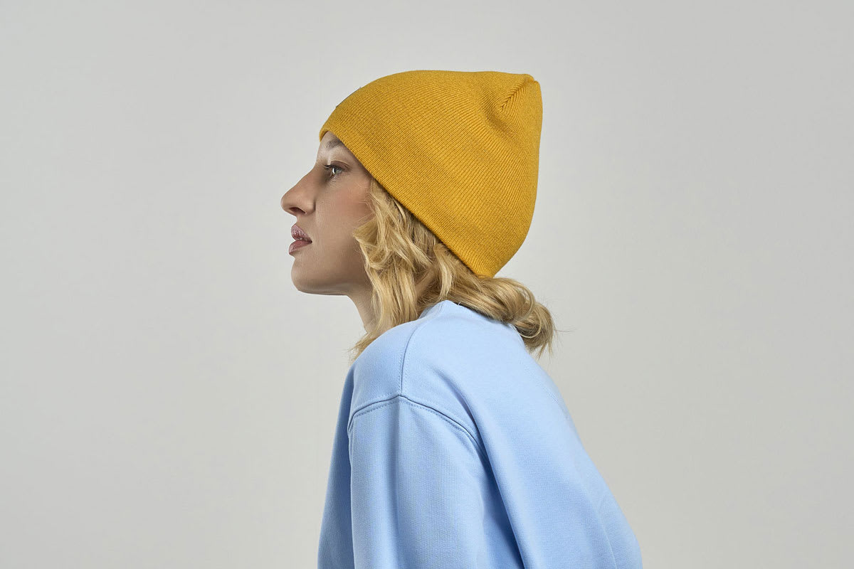 Recy Beanie — dettaglio costruzione