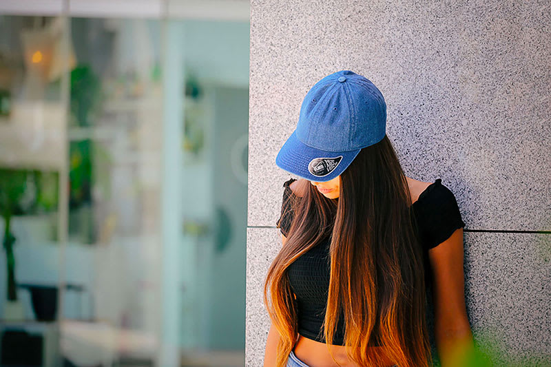 Dad Hat — indossato