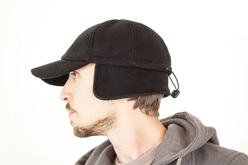Snow Flap Stopper — indossato