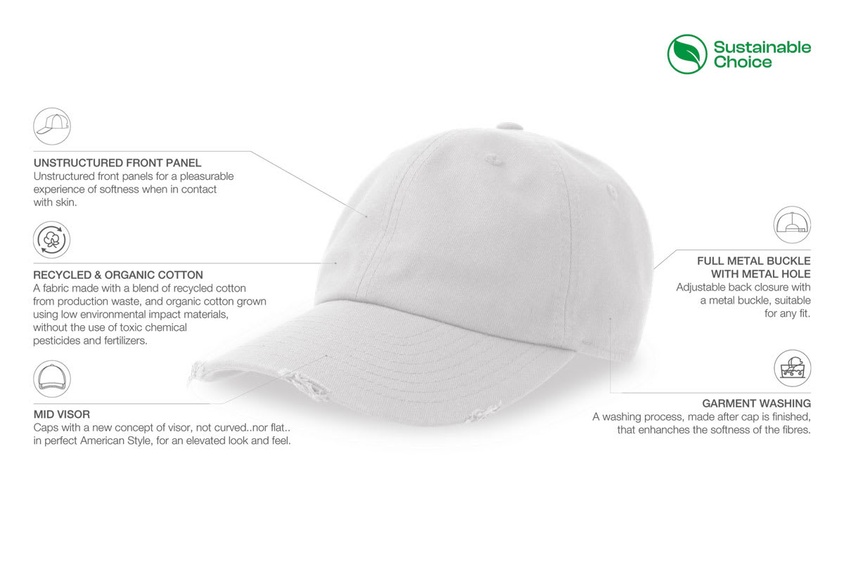 Dad Hat Destroyed-S — scheda tecnica