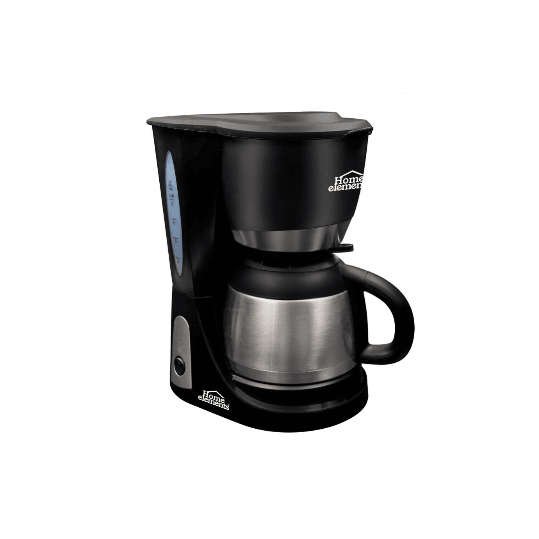 Cafetera Electrica 10 Tazas Jarra Acero Home Elements - Producto disponible en colombiatodo.com Cafetera Electrica 10 Tazas Jarra Acero Home Elements