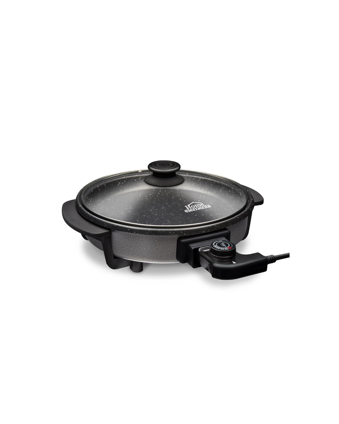 Sartén Eléctrico Wok Antiadherente Color Negro Home Elements - Producto disponible en colombiatodo.com Sartén Eléctrico Wok Antiadherente Color Negro Home Elements