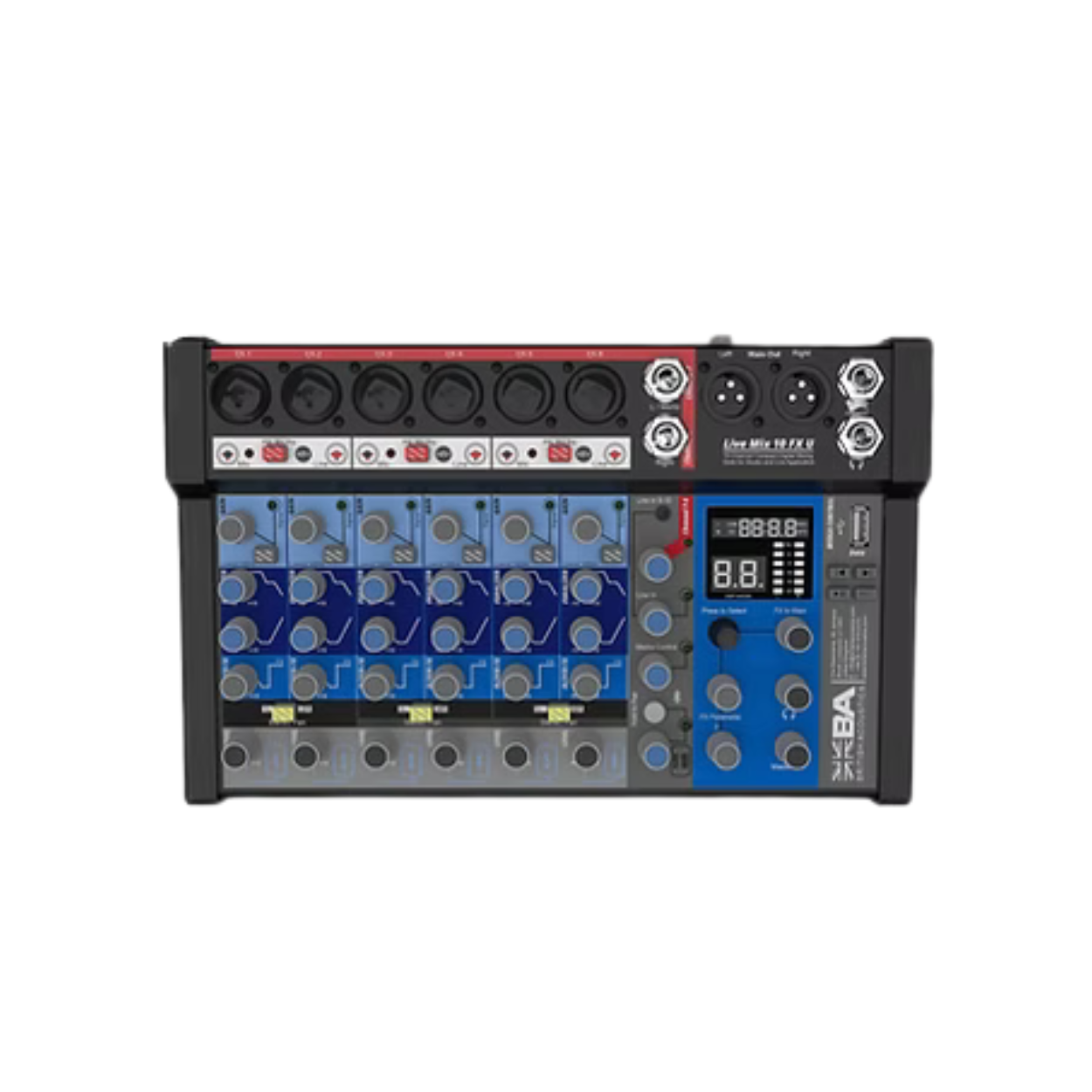 British Acoustics LiveMix 10 FXU