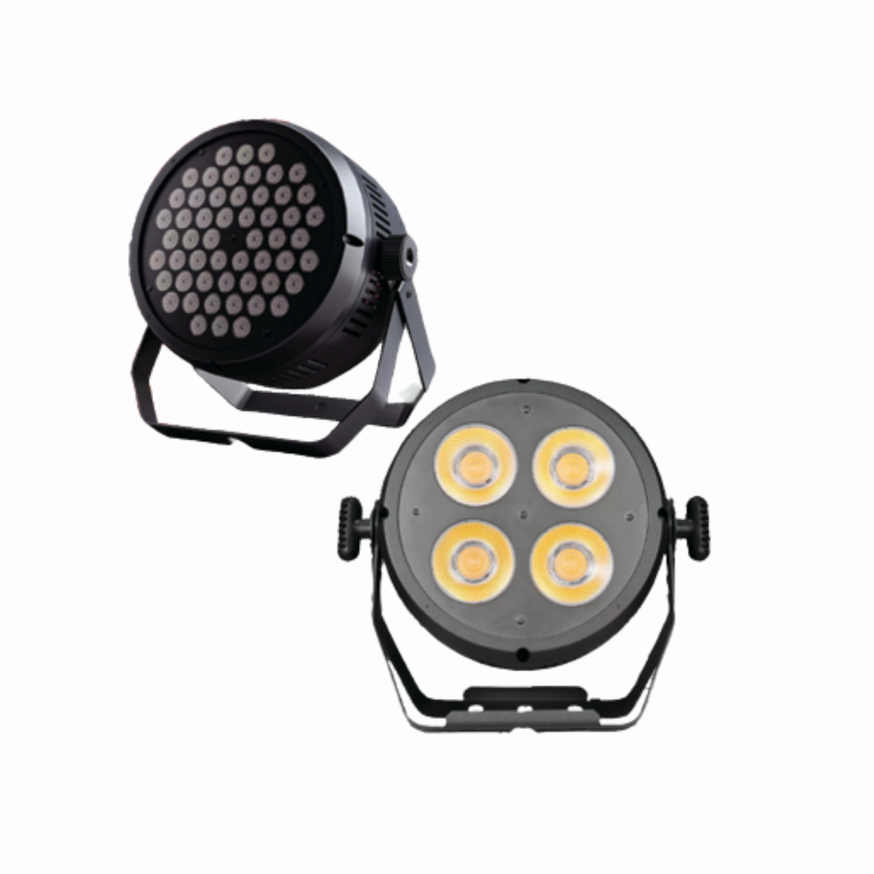 Ibra Premium Par Series RGBW- RGB- WW-4 COB WARM PAR