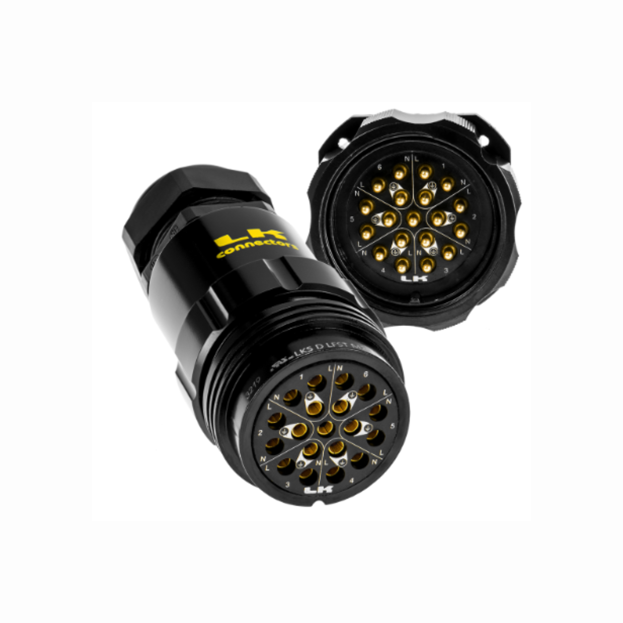 LK 19-Pin Socapex Connectors