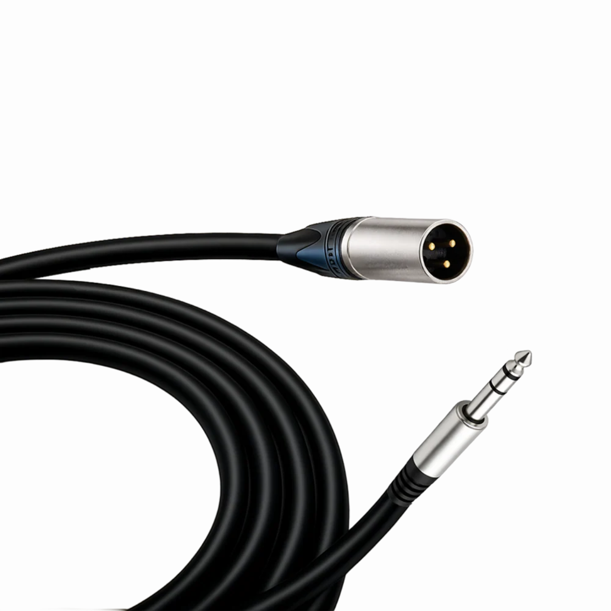 Krystals Stereo Jack to XLR Male Interconnects