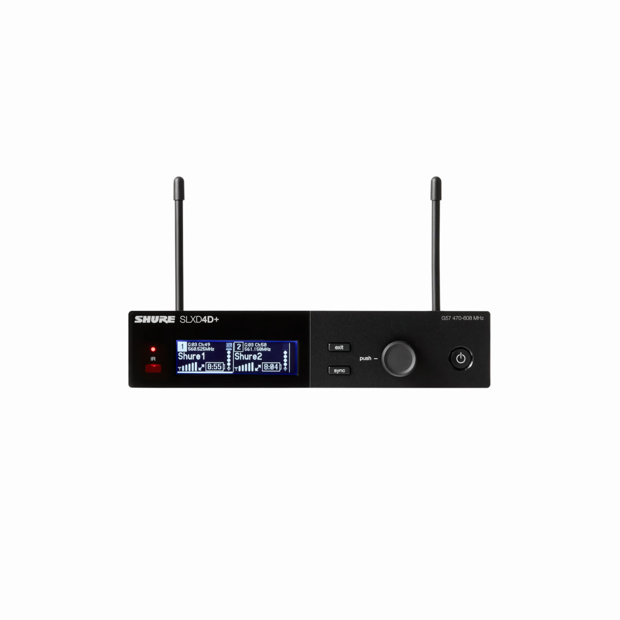 Shure SLXD4D+