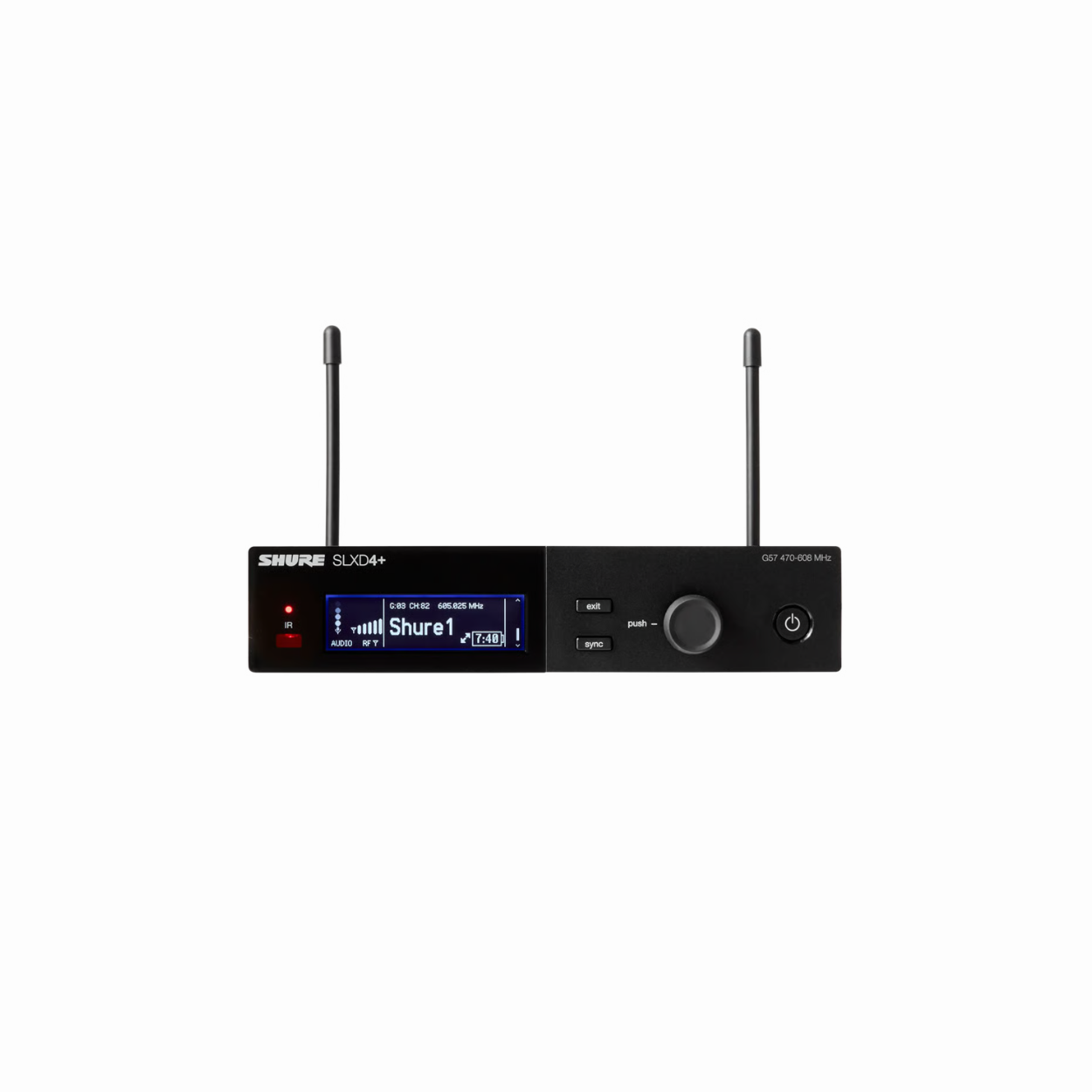 Shure SLXD4+