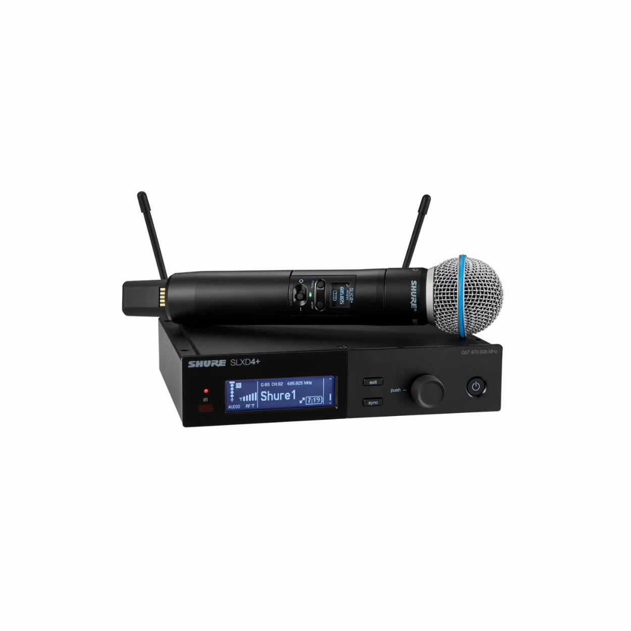 Shure SLXD24+/B58