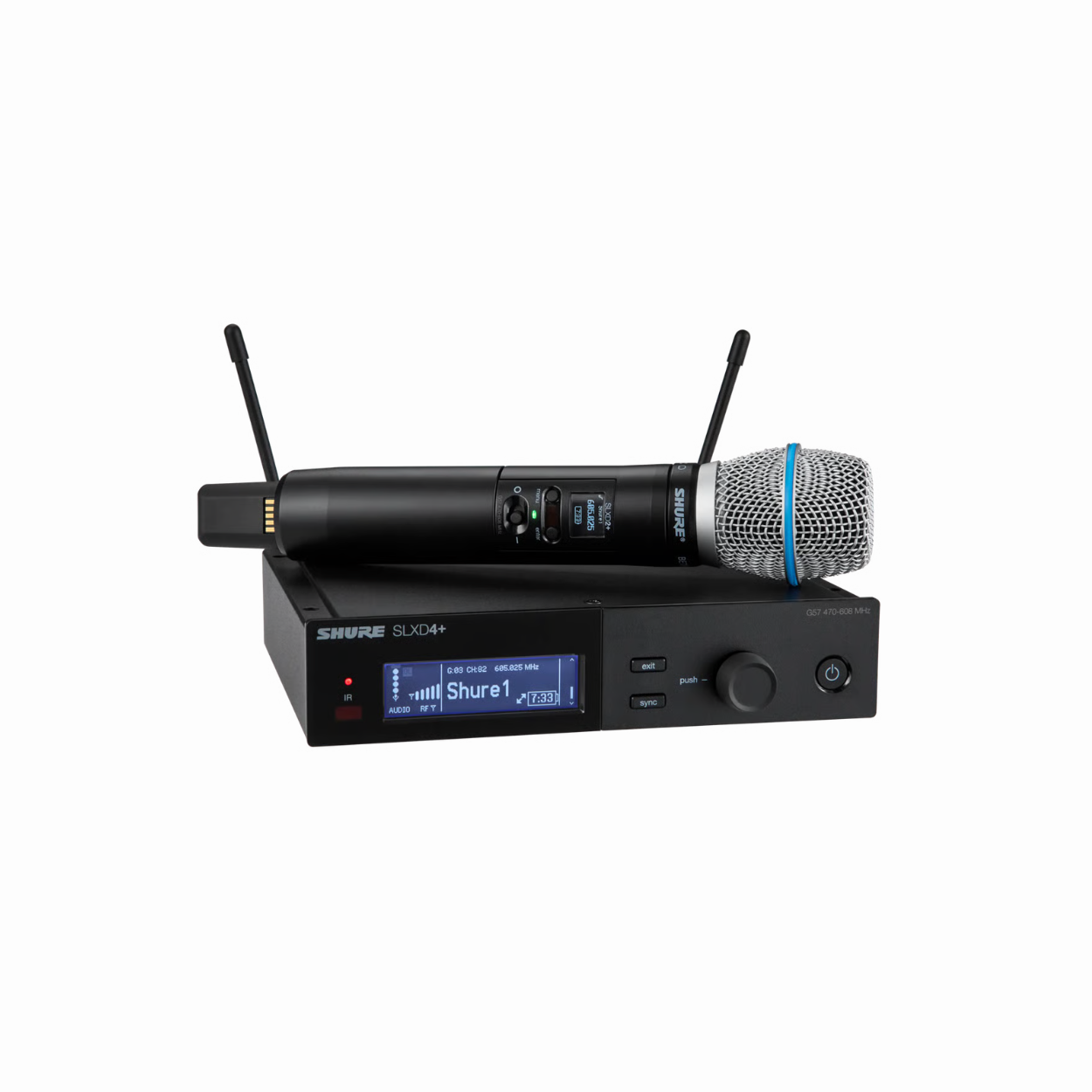 ShureSLXD24+/B87A