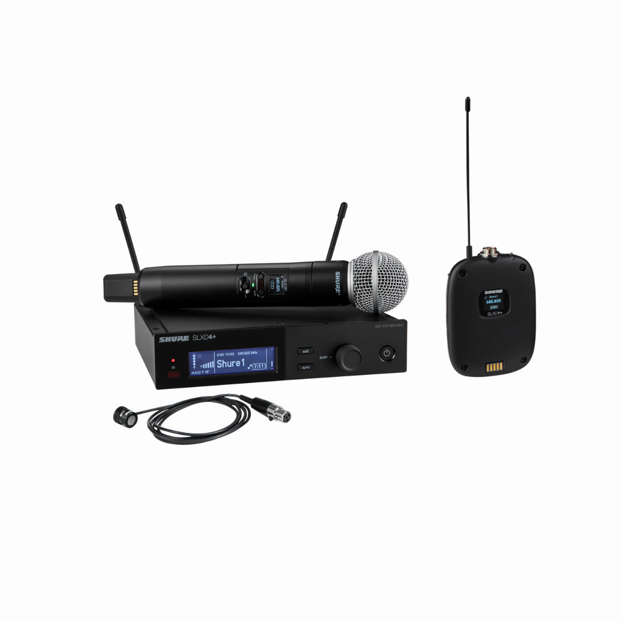 Shure SLXD124+/85M