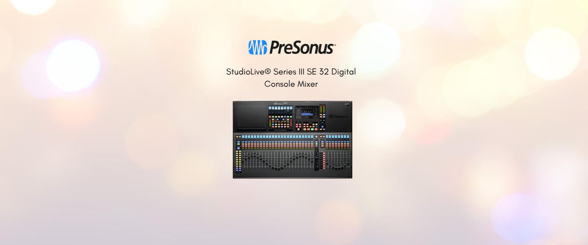 Presonus StudioLive SE 32 Digital Console Mixer