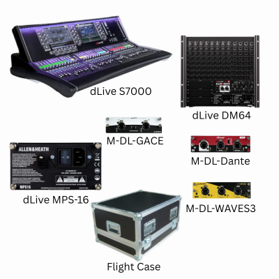 Allen & Heath DLive-S7000 Combo