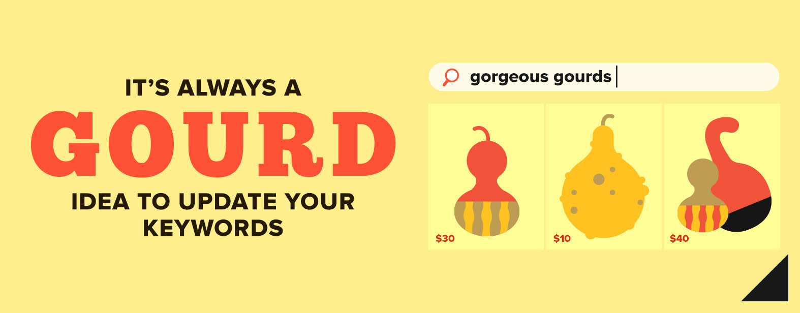 It always a gourd idea to update your keywords.