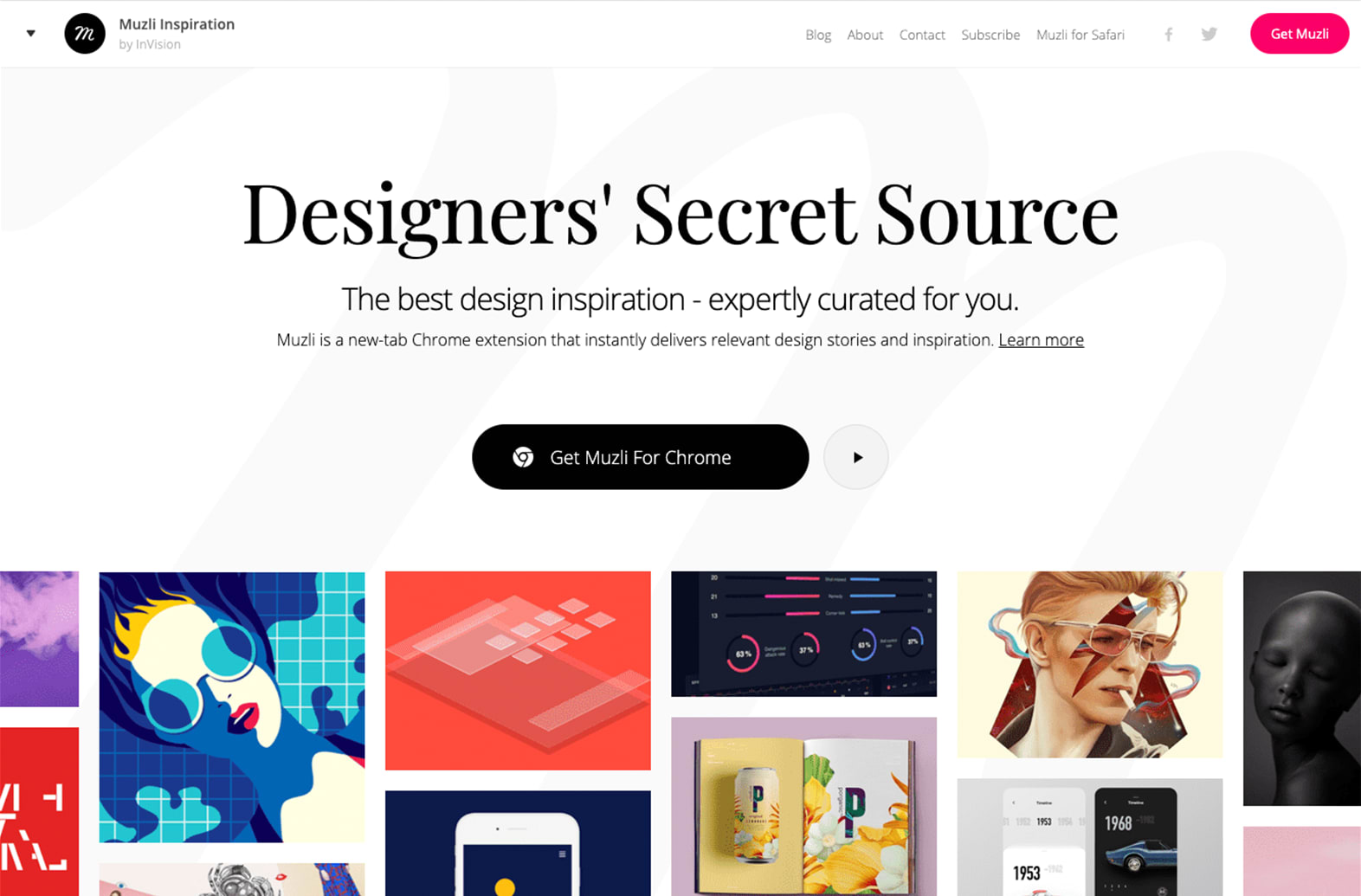 muzli curated content