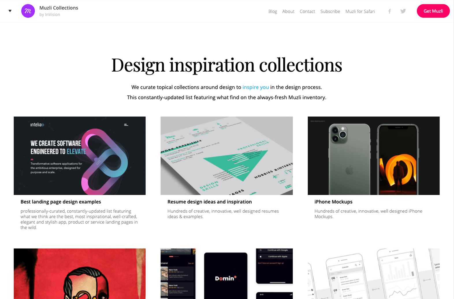 muzli collections