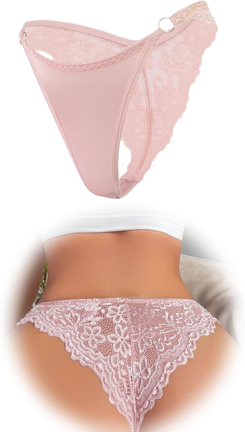 Femmes Dentelle Maille Culotte