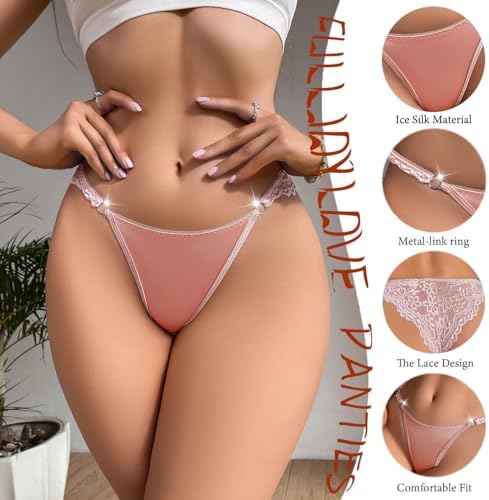 Vue 4 de Femmes Dentelle Maille Culotte