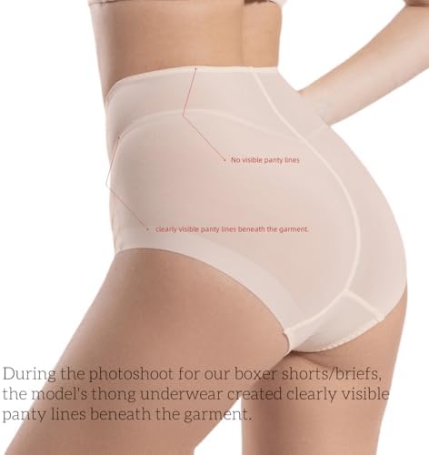 Vue 4 de Boxer En Soie De