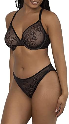 Vue 4 de Soutiengorge Demiarmatures En Maille