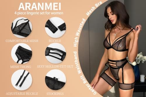Vue 5 de Femme Ensemble De Lingerie