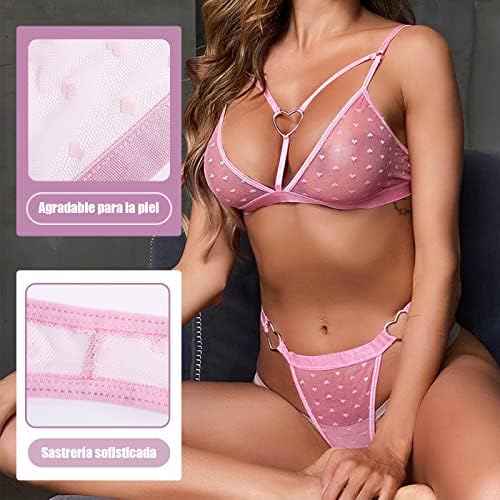 Vue 3 de Ensembles Lingerie Sexy Maille