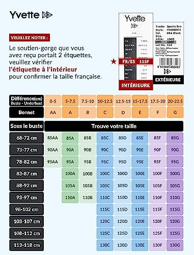 Vue 6 de Soutien Gorge De Sport