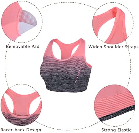 Vue 5 de Brassiere Sport Femmebrassiere Yoga