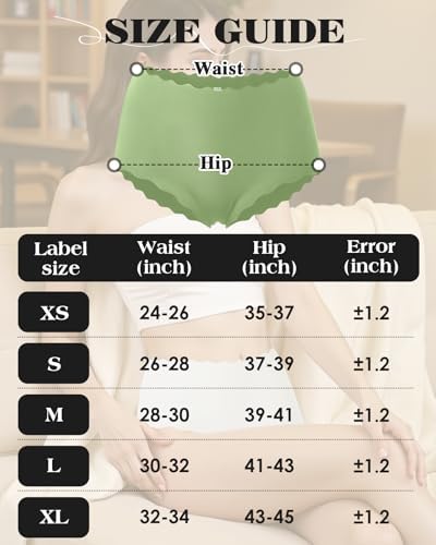 Vue 2 de Culottes Sans Couture Femmes