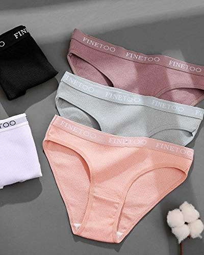 Vue 5 de Slips Coton Femmes Sousvetements