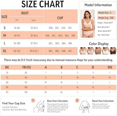 Vue 6 de Soutiengorge Femme Sans Armature