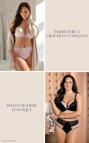 Vue 3 de Soutiengorge Doux Et Elegant