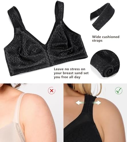 Vue 2 de Soutiengorge Femme Minimiseurs Dentelle