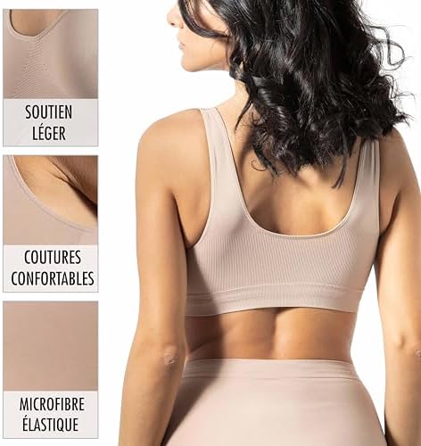 Vue 2 de Soutien Gorge Sans Armature