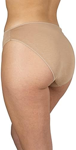 Vue 2 de Slip Tai Femme Coton