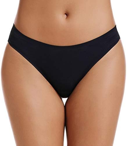 Vue 3 de String Tanga Femme Sans