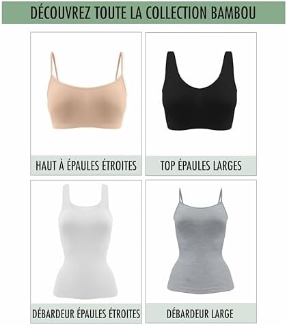 Vue 6 de Culotte Femme Bambou Pcs