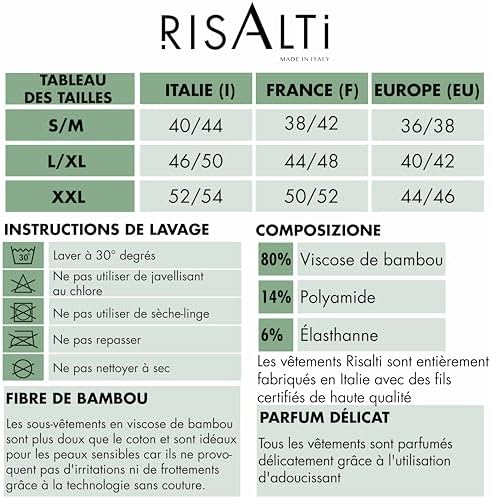 Vue 7 de Culotte Femme Bambou Pcs